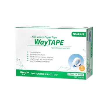 Ταινία στερέωσης από μη υφασμένο υλικό 2.5cm x 9.14m